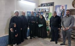 تجلیل از خانواده شهید مبارزه با مواد مخدر در قم