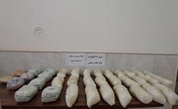 کشف ۲۵ بسته مواد مخدر توسط هنگ مرزی تایباد