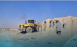 تخریب پاتوق معتادان متجاهر در شیروان