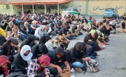 جمع آوری 1200 معتاد متجاهر در غرب تهران