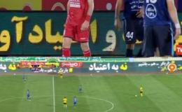 نشر شعارهای پیشگیری از اعتیاد در مسابقات لیگ برتر فوتبال