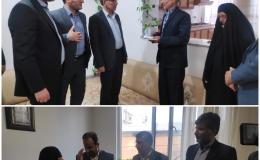 دیدار با خانواده شهیدان مبارزه با مواد مخدر در ایلام
