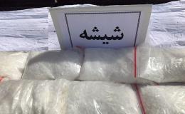 ۱۳۰ کیلو ماده مخدر شیشه از تانکر ترانزیتی در بم کشف شد