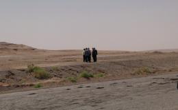 بازدید از مناطق کویری استان سمنان در راستای کنترل و رصد کویر