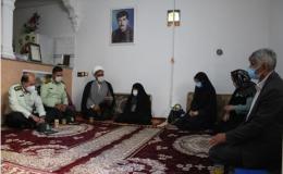تجلیل خانواده شهید مبارزه با موادمخدر در آذربایجان غربی
