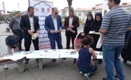 نمایشگاه پیشگیری از اعتیاد در پیاده راه فرهنگی شهرداری رشت برپا شد