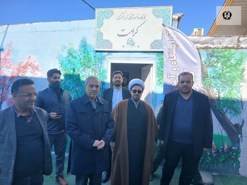 بازدید مدیرکل درمان ستاد مبارزه با مواد مخدر از مرکز ماده&zwnj;۱۶ کرامت سپاه قم