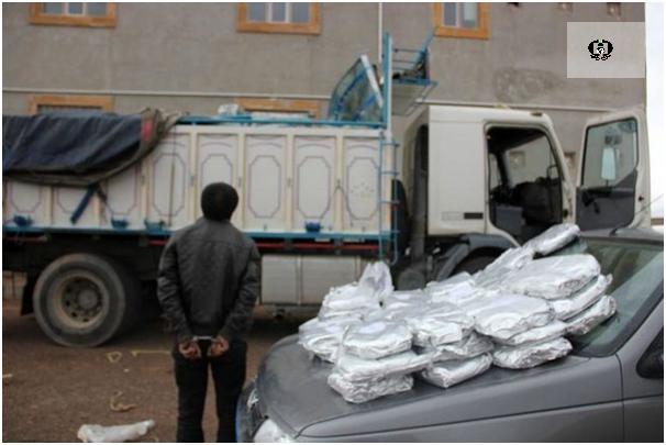 کشف 473 کیلوگرم مواد مخدر از نوع تریاک در شهرستان بهبهان