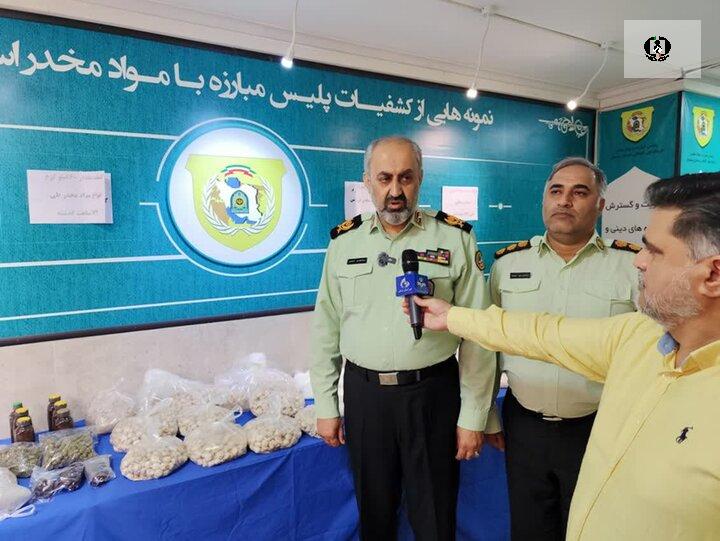 کشف ۶۰ کیلوگرم مواد مخدر در استان سمنان؛ ۱۱ قاچاقچی دستگیر شدند