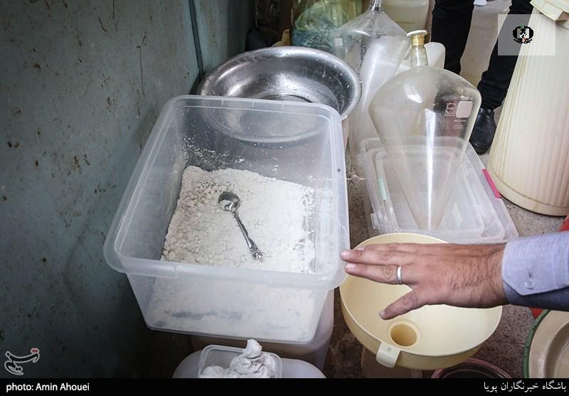 شناسایی آشپزخانه تولید انواع مواد مخدر در پلدشت