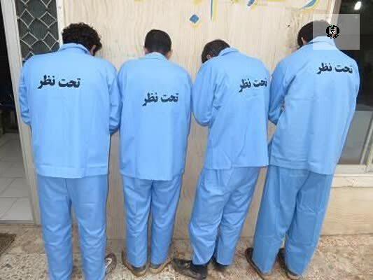 انهدام باند توزیع مواد مخدر در فردیس