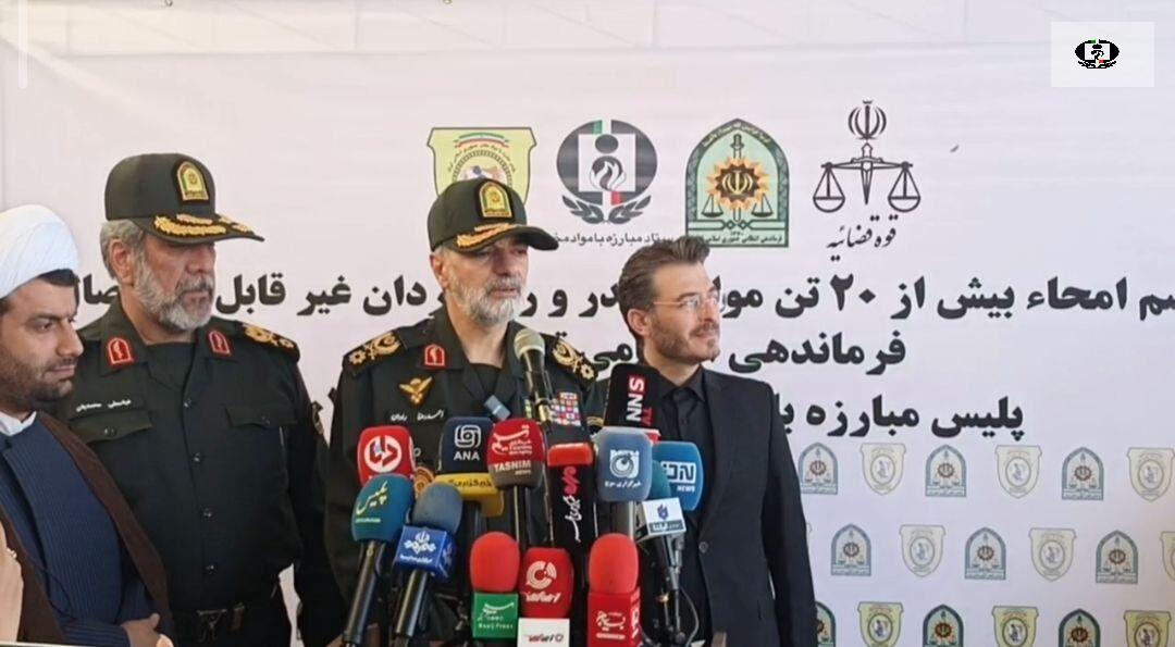 مبارزه با مواد مخدر اولویت امنیتی و اجتماعی کشور است/ کاهش معتادان متجاهر و پاکسازی محلات تهران