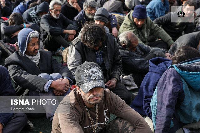 جمع&zwnj;آوری و انتقال ۳۵۱ معتاد متجاهر به مراکز ترک اعتیاد در رشت