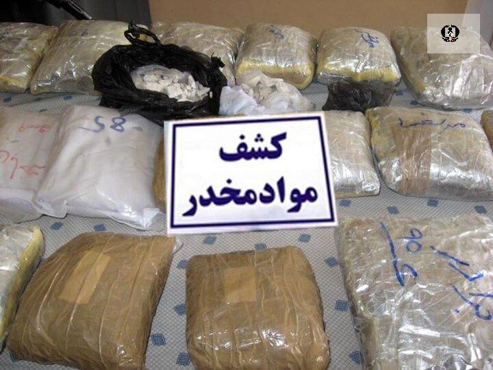 کشف مقادیری انواع مواد مخدر در غرب استان تهران
