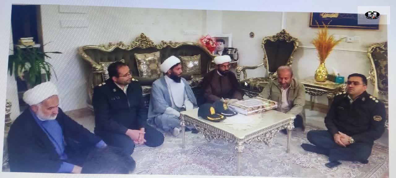 دیدار مسئولان استان چهارمحال و بختیاری با خانواده شهید سعیدی