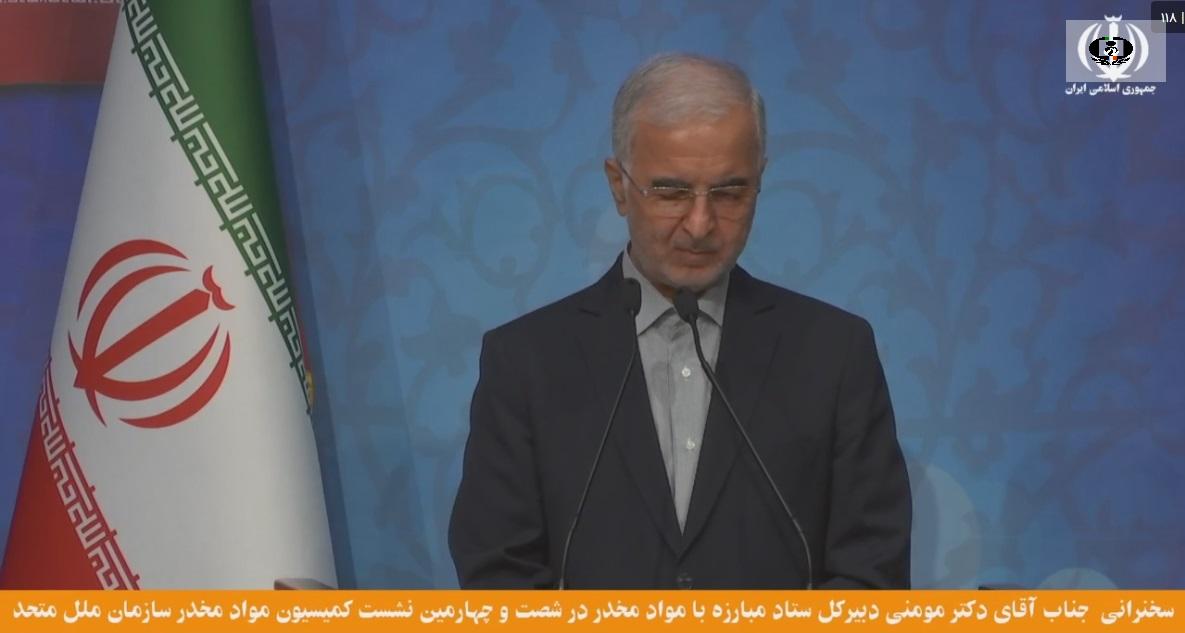 اگر اقدامات ایران در کشف 1200 تن موادمخدر نبود، کشورهای غربی باید این مواد را گرم به گرم در شهرها و پایتخت هایشان دنبال می کردند