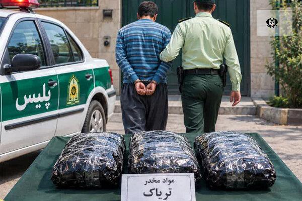 کشف ۲۵ کیلوگرم انواع مواد مخدر در نائین