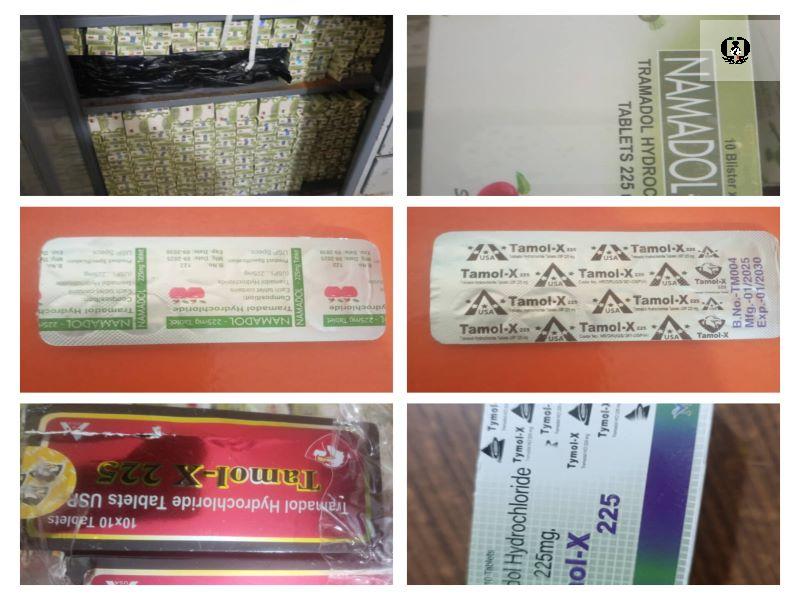 کشف ۱۳۱ هزار عدد قرص ترامادول غیرمجاز در یک اتوبوس